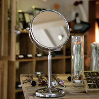 DULTON _g  ϋ g勾 GNXeVu X^h~[ Extensible stand mirror ~[A S255-02