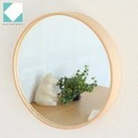 ؍H  Ǌ| ~[ EH[~[  ؐ t[ ؘg ~` Ǌ|~[ i` KATOMOKU plywood mirror { 30.4cm